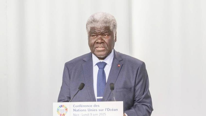 Beugré Mambé a présenté le plan de résilience de la Côte d'Ivoire. (Ph: Dr)
