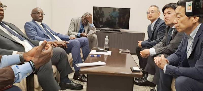 La salle de concertation entre les délégations japonaise et ivoirienne. (Ph: A. KONE)