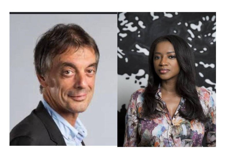 Jean-Yves Berthon  et Hapsatou Sy