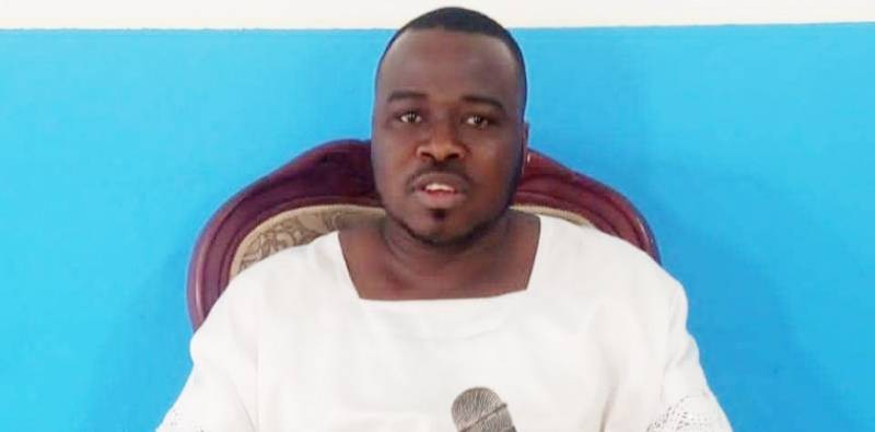 Gbè Angelesse, le président de l’Alliance des démocrates populaires. (Ph: Dr)