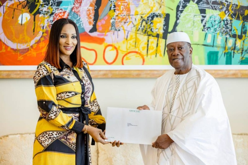 Le Président Alassane Ouattara, invité du Chef de l’État du Nigeria. (Ph: Dr)