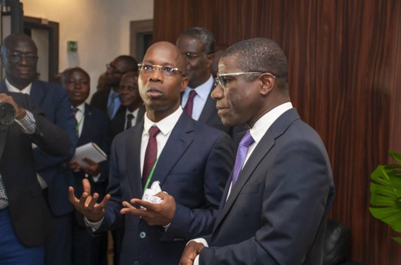 le Directeur de la Banque des dépôts du Trésor a exprimé sa gratitude au Directeur Général du Trésor. (DR)