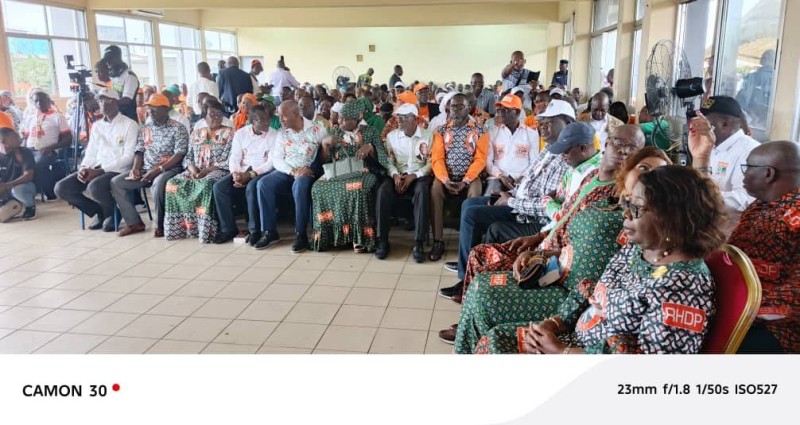 Forte mobilisation des militants. (Ph: Dr)