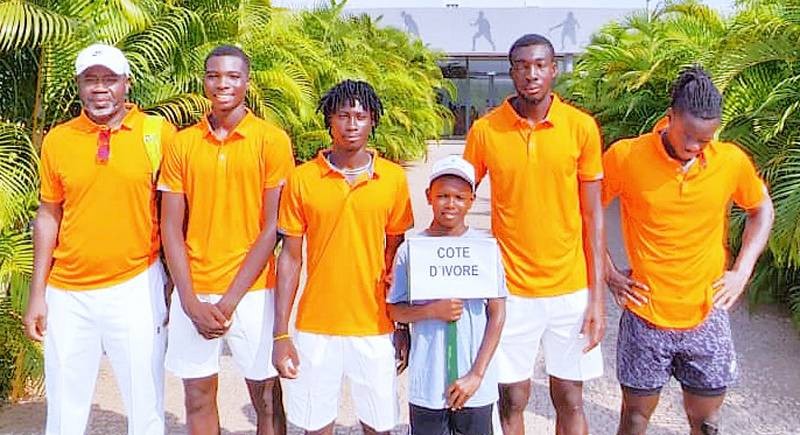 Eliakim Coulibaly et Koffi Nadal ont permis à la Côte d'Ivoire de terminer la journée en beauté. (Ph: Dr)