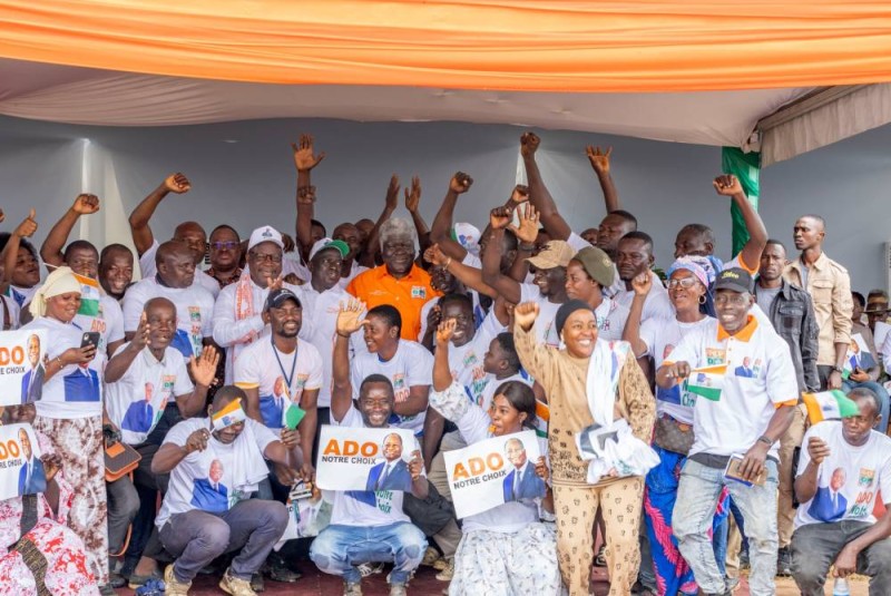 Les populations mobilisées pour la cause de Alassane Ouattara. (Ph: Dr)