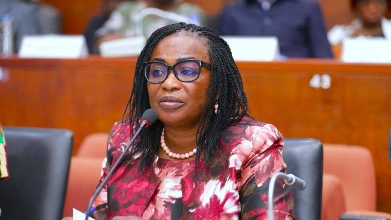 La présidente du CNDH  Namizata Sangaré