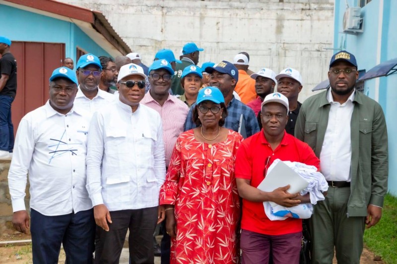 Le but de la mission est de permettre au président du Ppa-CI d’obtenir le parrainage des militants. (Ph: Dr)