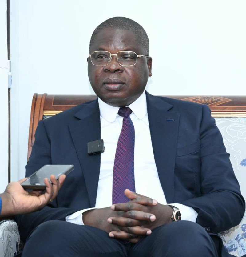 Amedé Koffi Kouakou, président du comité d’organisation du deuxième congrès ordinaire du Rassemblement des houphouétistes pour la démocratie et la paix (Rhdp).(DR)