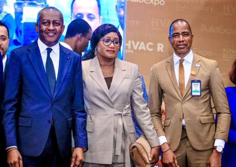 Yamoussa Coulibaly (à droite) se félicite de cette première édition. (Ph: Dr)
