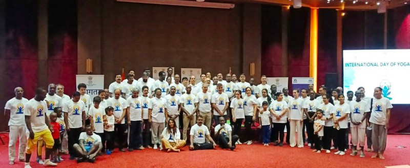 Le nombre de pratiquants de Yoga augmentent en Côte d'Ivoire. (Ph: Dr)