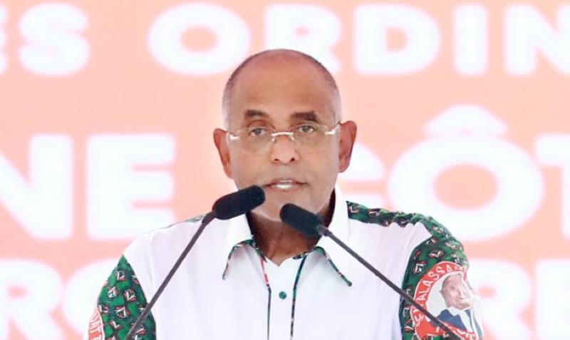 Patrick Achi, président du 2e Congrès ordinaire du Rassemblement des houphouëtistes pour la démocratie et la paix. (Ph: Dr)