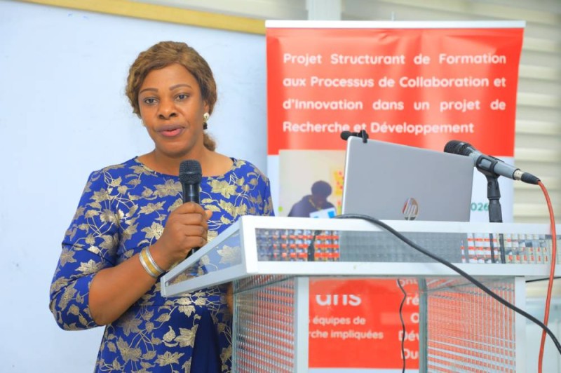 Pr Fatou Shcherazade Ouattara épouse Soro du Wascal‐Centre d’excellence Africain (Ccbad), Co porteur du PSF. (DR)