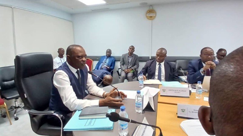 Le ministre des Transports, Amadou Koné, invite les acteurs à plus de rigueur. (Ph: Dr)