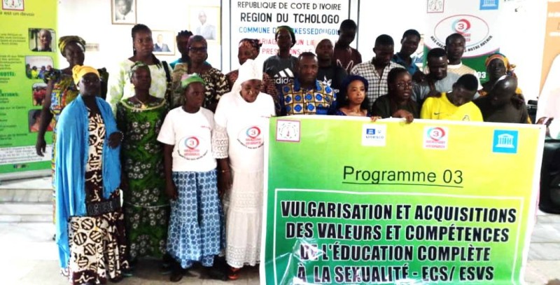 Les participants au terme de la discussion de groupes