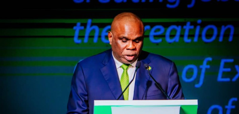 Professeur Benedict Oramah pendant son discours ce vendredi 27 juin 2025