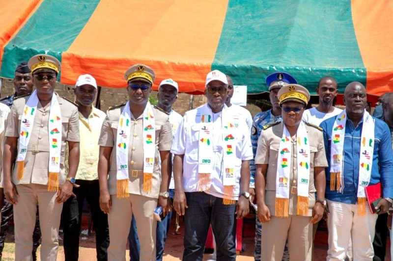 Selon le préfet de Département de Ouangolodougou, représentant le préfet de région du Tchologo, Touré Djamantigui, "pour faire de la coopération transfrontalière et de la cohabitation pacifique, il faut un engagement de chacun des acteurs". (Ph:DR)