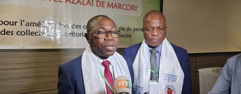 Gbetry Léon a remercié ses membres pour la confiance placée en lui. (Ph: Dr)