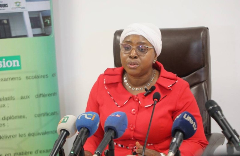 Diarra Kadidiata Badji, Directrice des examens et concours. (Ph: Dr)