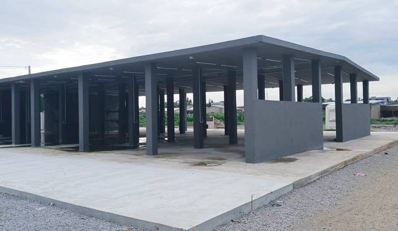 Les artisans impactés par les travaux ont désormais un nouveau site dans le quartier Oddos. (Ph: Dr)