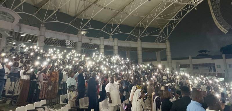 Les spectateurs du Palais de la culture de Treichville n'ont pas boudé leur plaisir. (Ph: Dr)