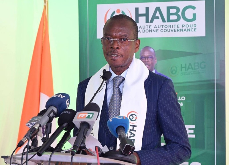 Épiphane Zoro Ballo, le président de cette institution. (Ph: Dr)