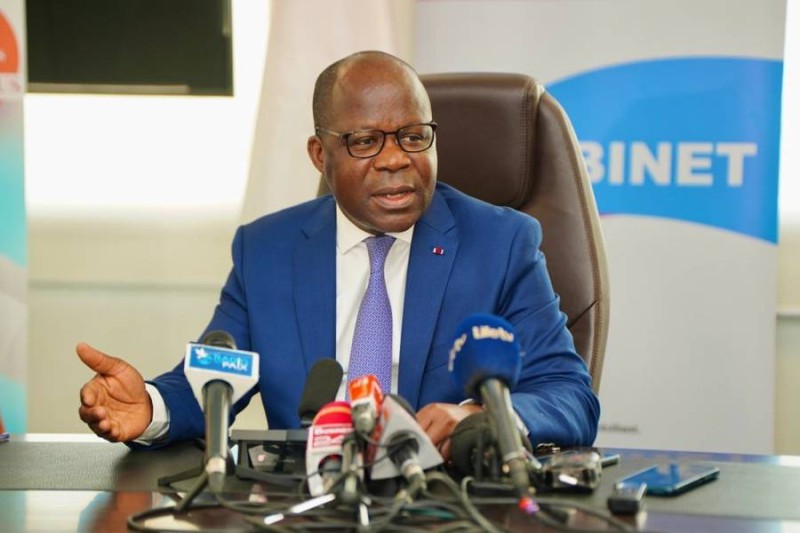 Le ministre Pierre N’gou Dimba
