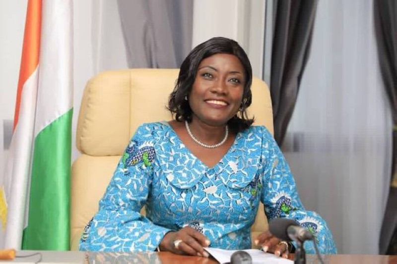 La ministre Mariatou Koné 
