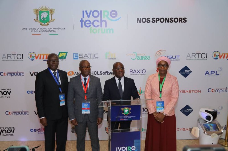 Kalil Konaté se félicite de la tenue de cette première édition de Ivoire Tech Forum. (Ph: Dr)