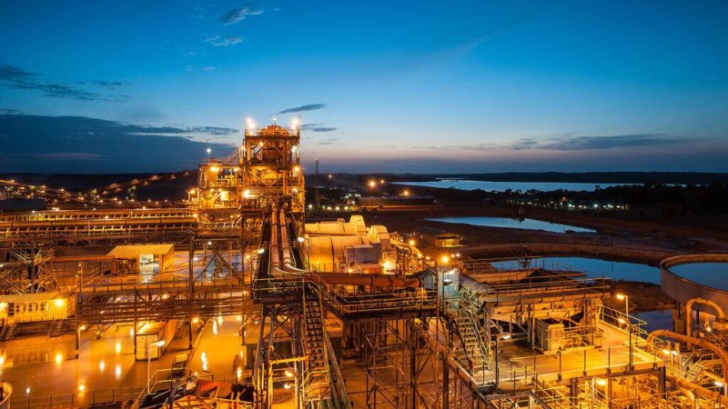 Le site minier de Loulo-Gounkoto, dans le sud-ouest du Mali, anciennement exploité par la société canadienne Barrick Gold. © Barrick Gold
