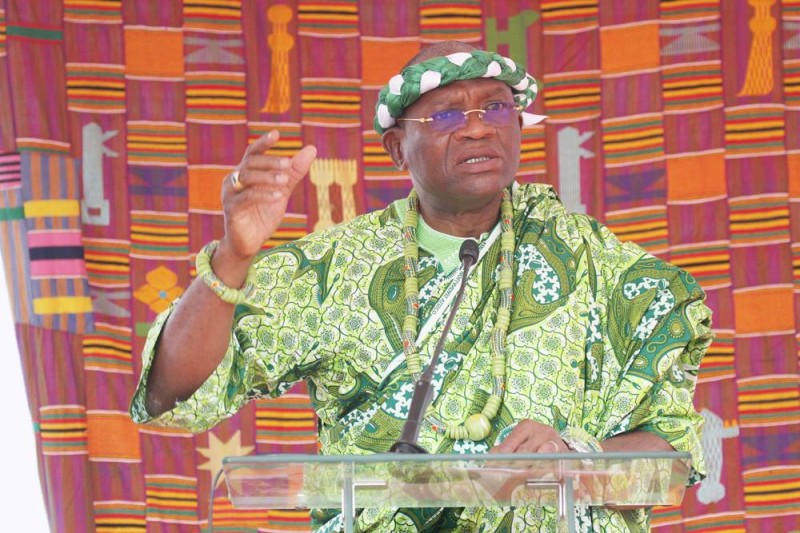 Le ministre délégué Adjé Silas Metch a adressé ses remerciements au Premier ministre, Robert Beugré Mambé. (Ph : Joséphine KOUADIO)