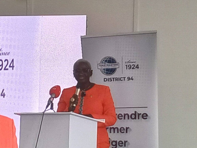 La directrice du District 94, Fatou Sakho Kamagaté. ( Photo: Franck YEO)