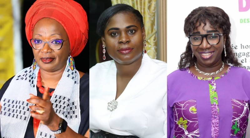 Mariame Jacqueline Dao Gabala, Gnamien Aman et Rolande Koffi