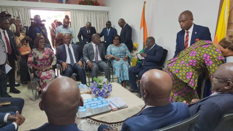 Une première réunion entre le Rhdp et la Cap-CI a eu lieu le mercredi 16 juillet. (Ph: Dr)