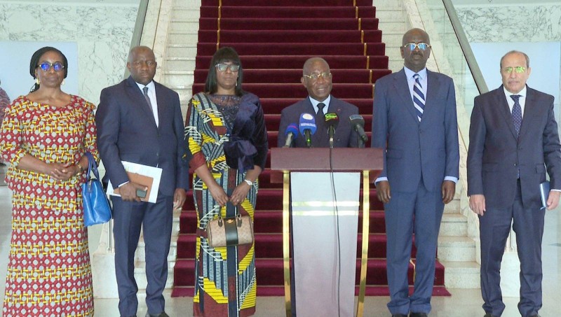 La délégation ivoirienne conduite par le ministre Léon Adom Kacou a eu de fructueux échanges à Nouakchott. (Ph: Dr)