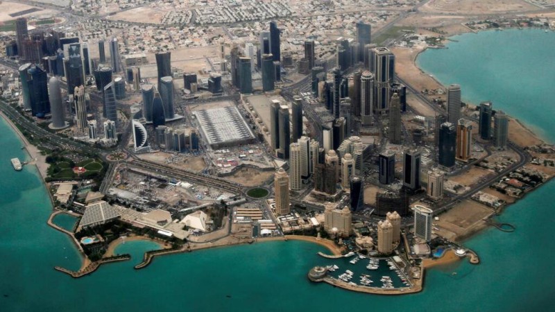 Vue aérienne de Doha, la capitale du Qatar. (Image d'illustration) REUTERS/Fadi Al-Assaad