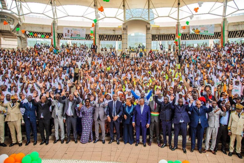 Les jeunes de Côte d’Ivoire ont pris l’engagement de promouvoir les valeurs de paix, de tolérance et de cohésion sociale. (DR)