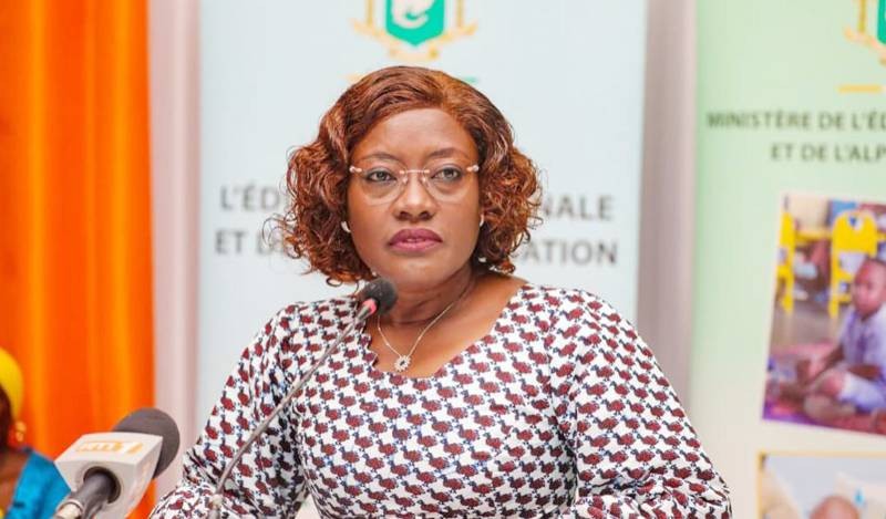 La ministre de l’Éducation nationale et de l’Alphabétisation, Prof. Mariatou Koné. (Ph: Dr)