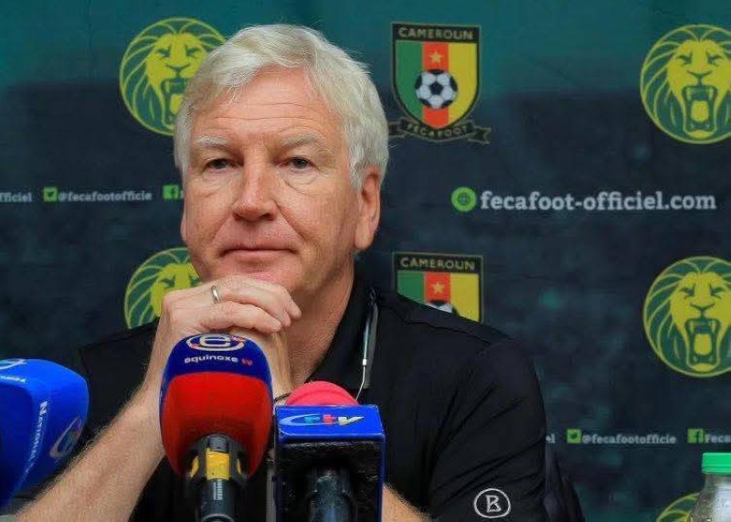 Marc Brys, ex-entraîneur de la sélection nationale camerounaise de football.