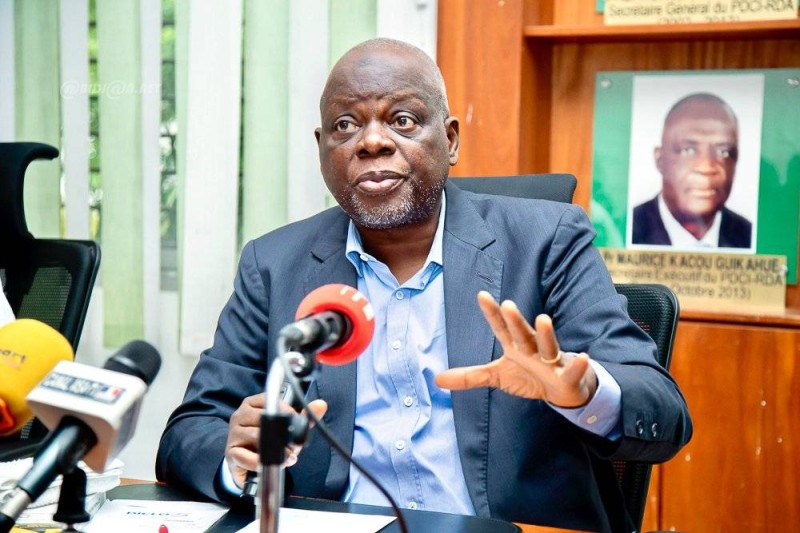 Le secrétaire exécutif en charge des questions judiciaires du Pdci-Rda dénonce l'arrestation "extra-légale" des militants. (Ph: Dr)