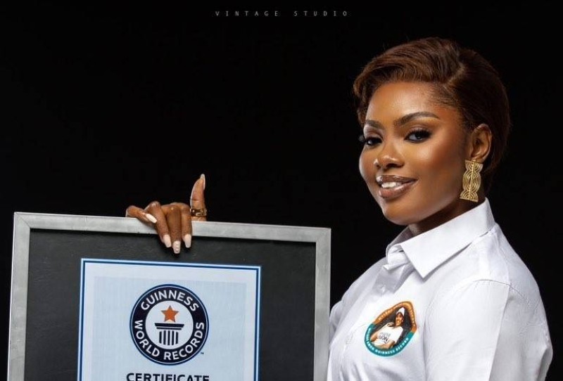 Mylène Amon, Guinness Record