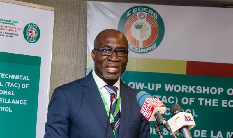 Dr Koua Etien, chef du département de la surveillance de l'information sanitaire d'urgence et représentant du directeur régional des urgences de l'OMS pour l'Afrique.
