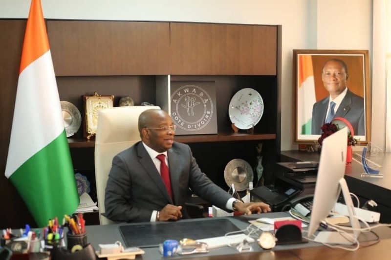 Le Ministre du Tourisme et ds Loisirs, Siandou Fofana