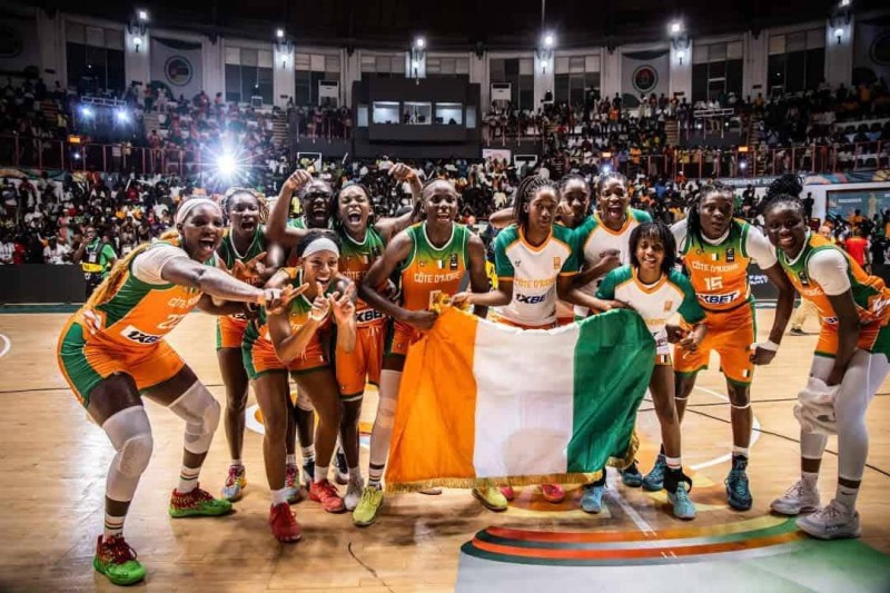 Les Éléphantes basketteuses affronteront le Sénégal ou le Rwanda en quart de finale
