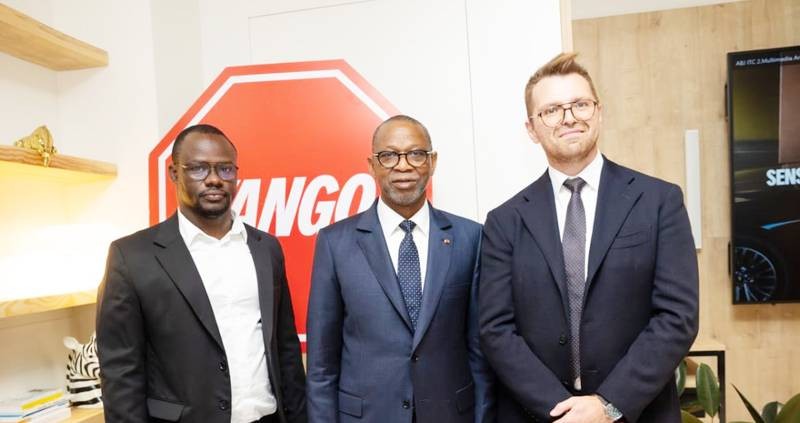 Le ministre Adama Kamara a recommandé aux responsables de Yango de se conformer aux lois ivoiriennes sur la protection des données à caractère personnel. (Ph: Dr)