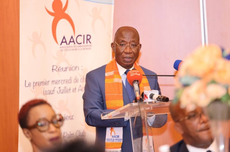 Le ministre des Affaires étrangères, Léon Kacou Adom. (DR)