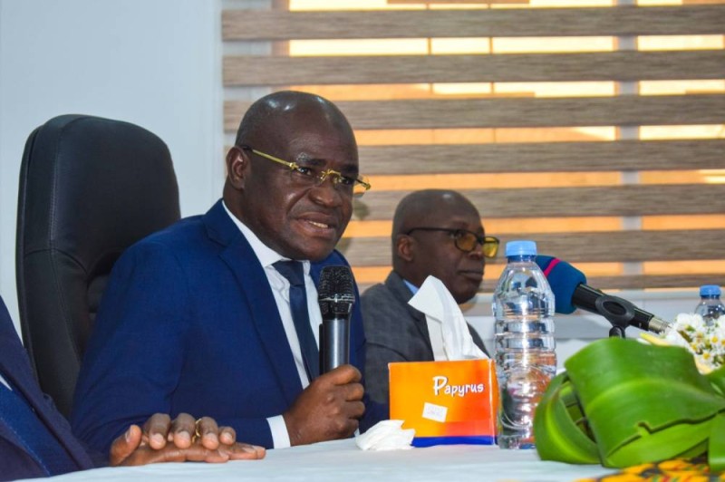 Le ministre Kalil Konaté réaffirme l'engagement de l’État de redynamiser La Poste. (Ph: Dr)