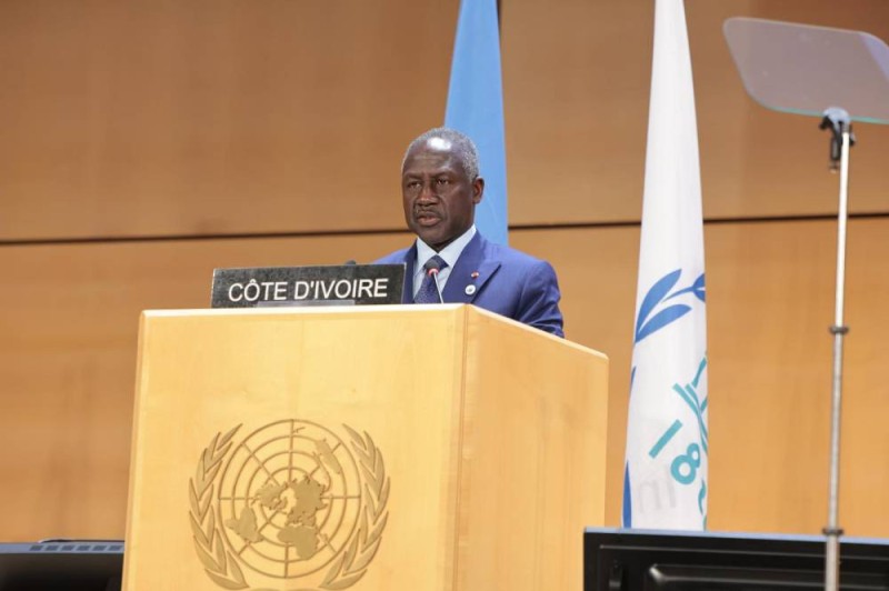 Le président de l'Assemblée nationale de Côte d'Ivoire, Adama Bictogo. (Ph: Dr)