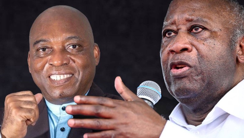 Ahoua Don Mello et Laurent Gbagbo