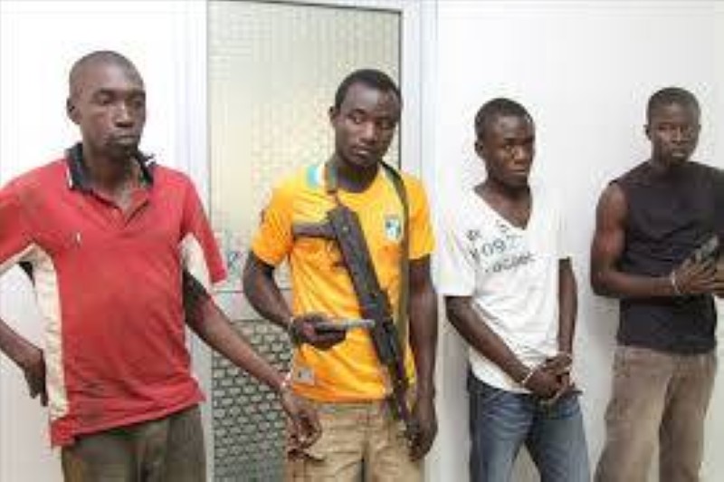Des malfaiteurs à Abidjan. (DR)