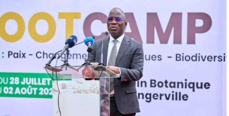 Le ministre de l'Environnement, du Développement durable et de la Transition écologique, Jacques Konan Assahoré.(Ph:DR)